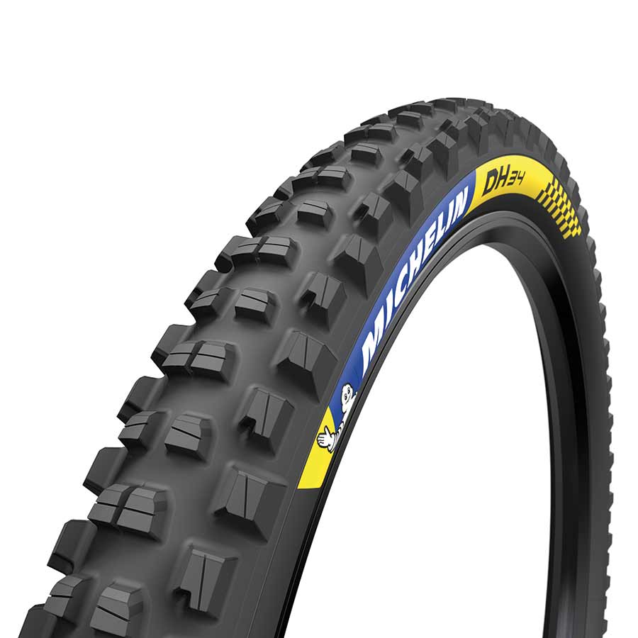 Michelin DH34 Tire 26''x2.40, Wire, Tubeless Ready, MAGI-X, Downhill Shield, 2x55TPI, Black 28216