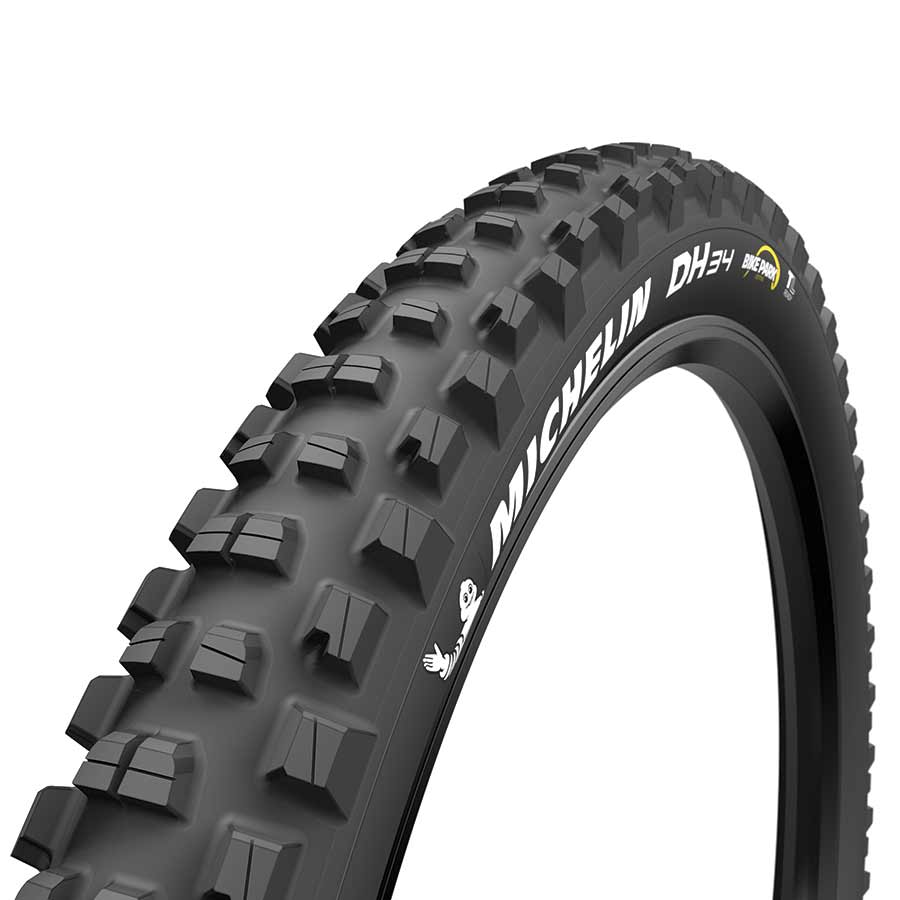 Michelin DH34 Bike Park Tire 27.5 x 2.4 Tubeless Wire Black Mountain Bike 48251