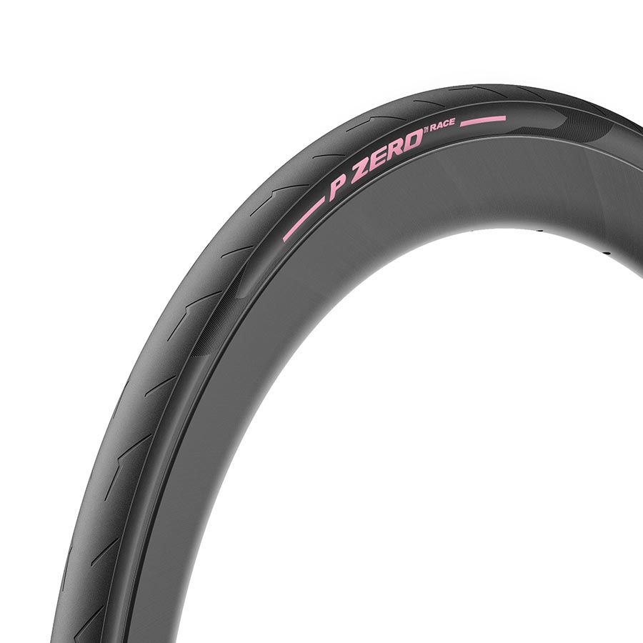 Pirelli PZero Race Road Tire, 700x26C, Folding, Clincher, SmartEVO, TechBELT, 127TPI, Pink, Made in Italy 4297900