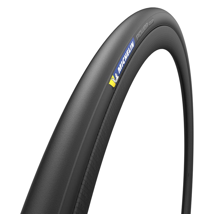 Michelin Power Cup Road Tire, 700x25C, Folding, Clincher, X-Race, Aramid Protek, 3x120TPI, Black 08805