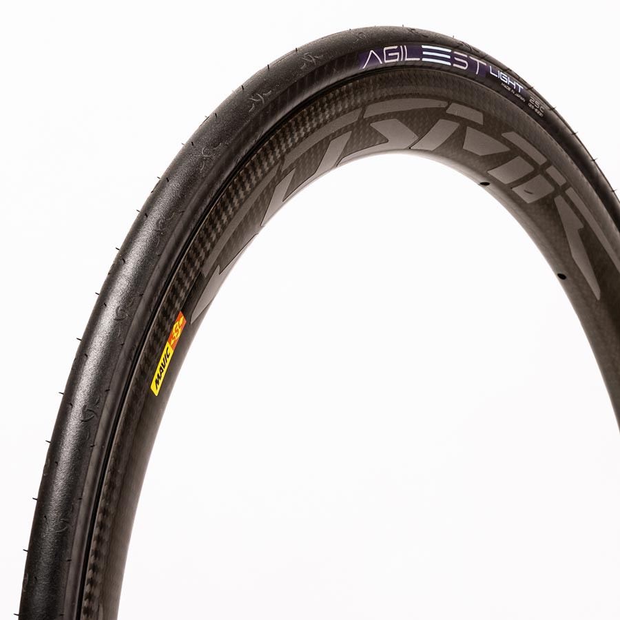 Panaracer Agilest Light Road Tire, 700x23C, Folding, Clincher, ZSG AGILE, Advanced Extra Alpha Cord, Black RF723-AGL-B