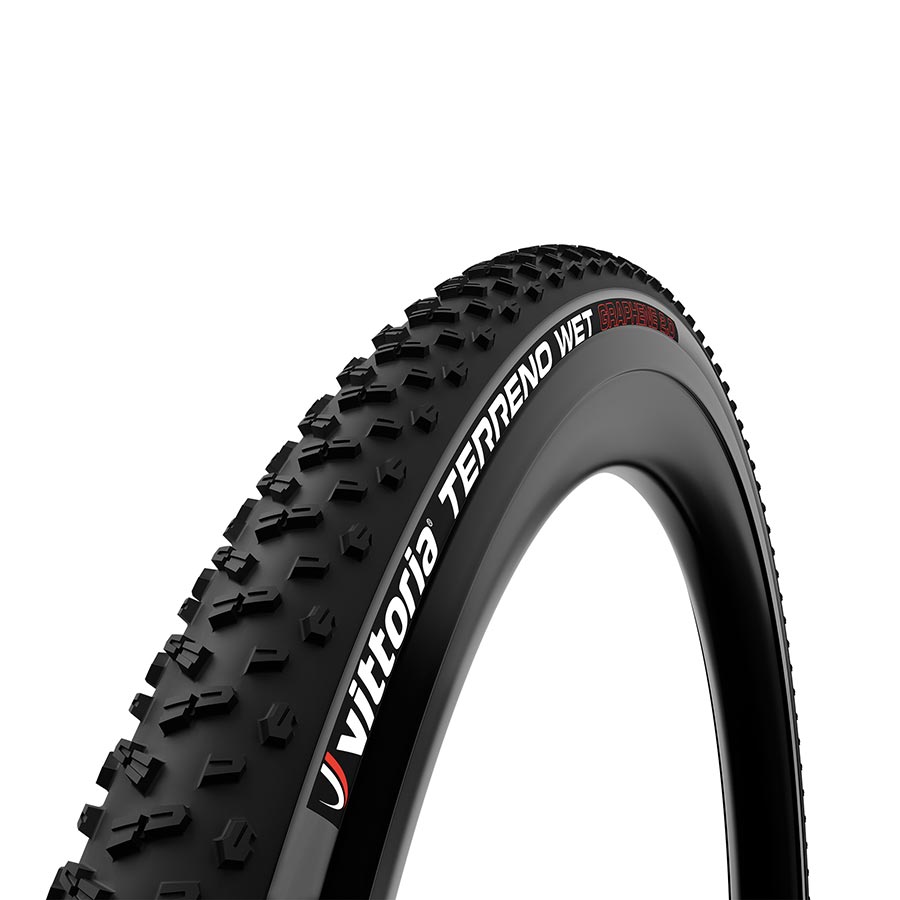 Vittoria Terreno WET G2.0 Gravel Tire, 700x45C, Folding, Tubeless Ready, Grey 11A00476