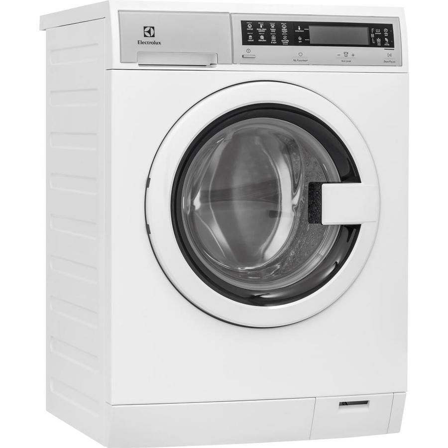 Electrolux 2.4-cu ft High Efficiency Stackable Steam Cycle Front-Load Washer (White) ENERGY STAR