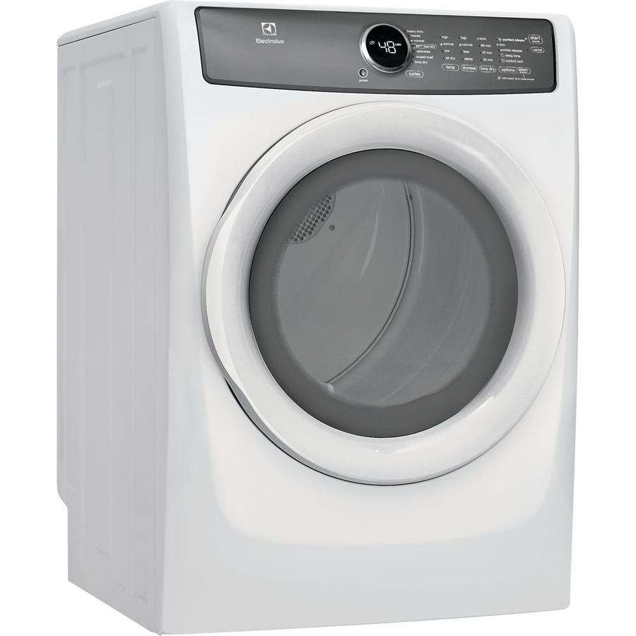 Electrolux 8-cu ft Stackable Steam Cycle Electric Dryer (White) ENERGY STAR