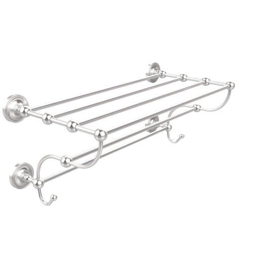 Allied Brass Prestige Regal Satin Chrome Wall Mount Towel Rack