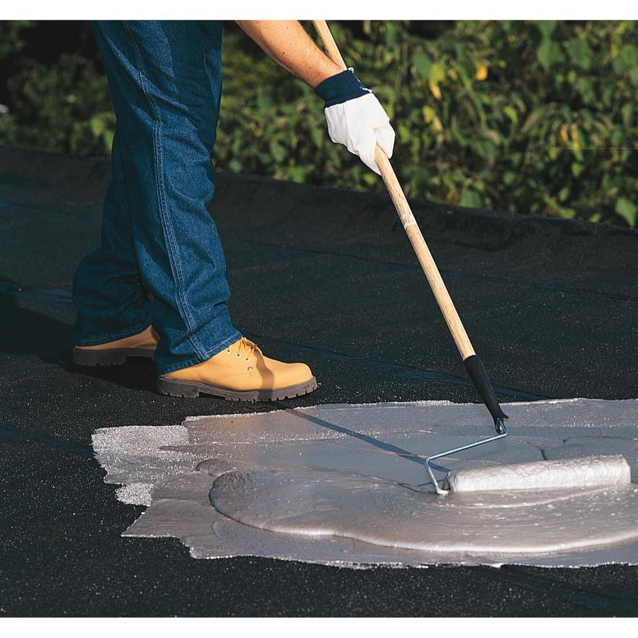 APOC Silver Guard-F 4.75-Gallon Aluminum Reflective Roof Coating (1-Year Limited Warranty)