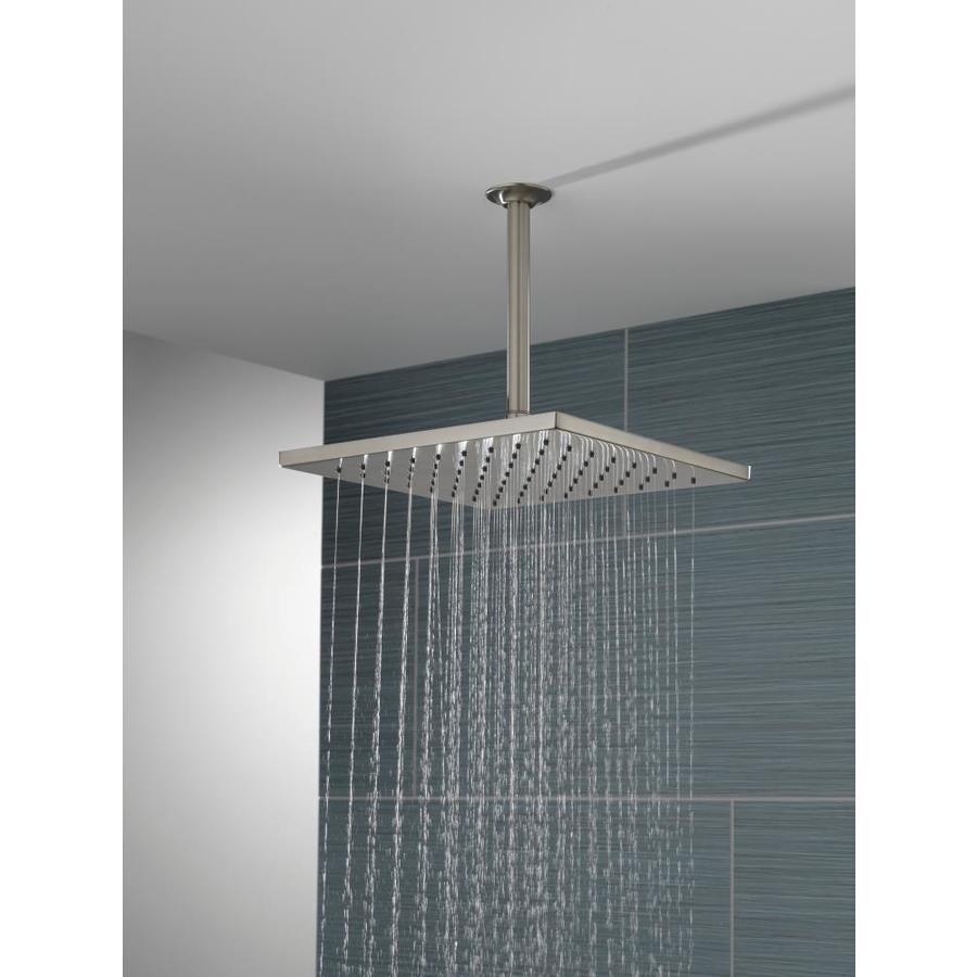 Delta Universal Showering Components Stainless 1-Spray Rain Shower Head 1.75-GPM (6.6-LPM)