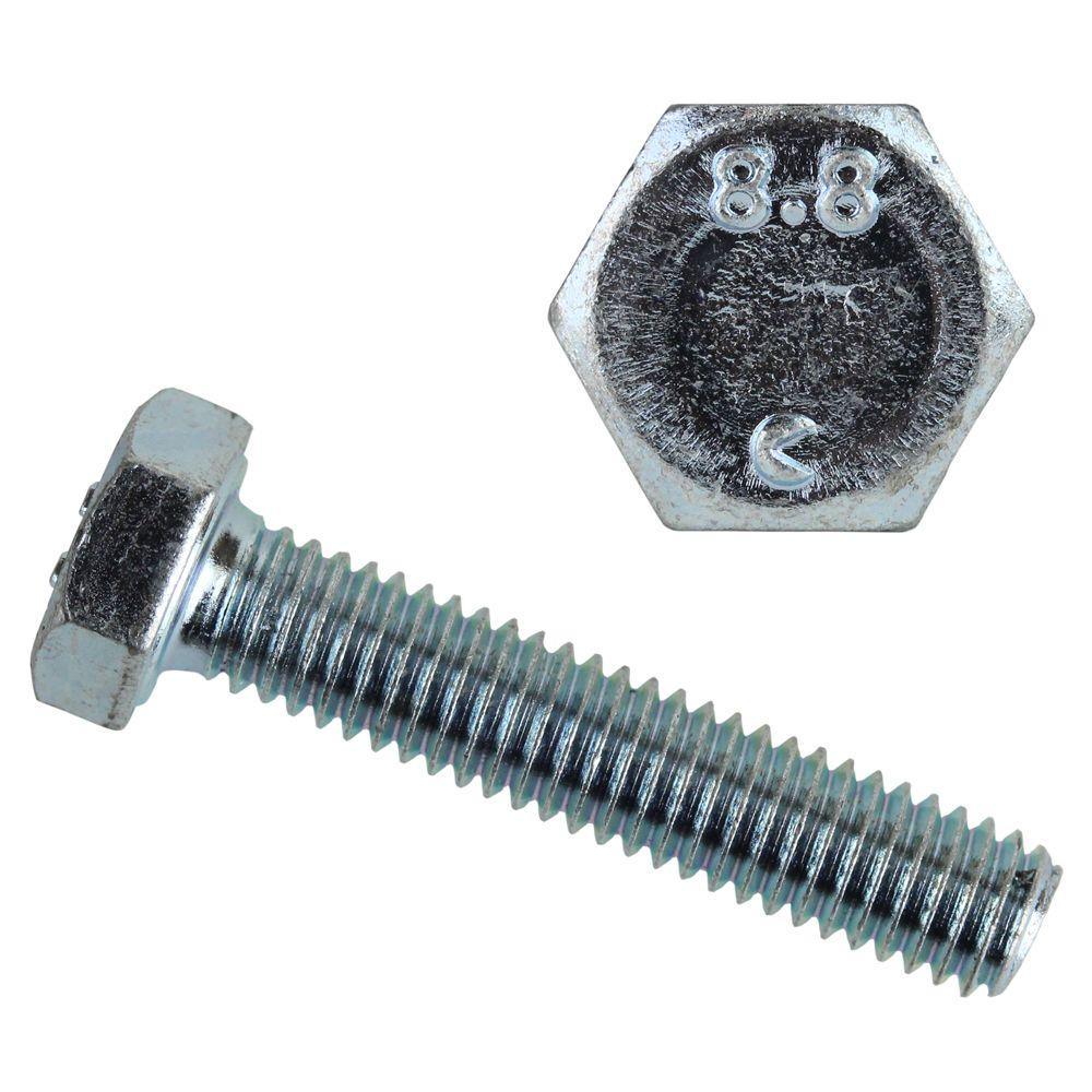 12 mm-1.75 x 50 Mm Zinc Plated Metric Hex Bolt