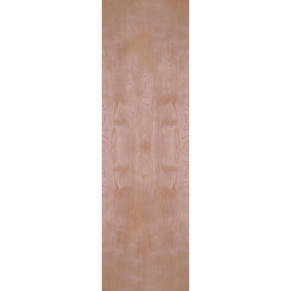 24 in. x 80 in. Smooth Flush Hardwood Hollow Core Birch Veneer Composite Interior Door Slab