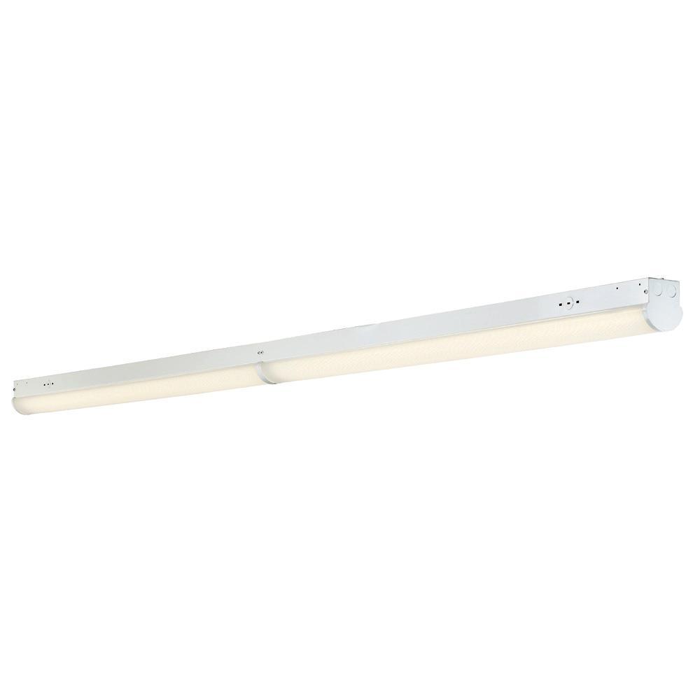70-Watt 8 ft. White Integrated LED MV 7400 Lumen Surface Mount Strip Light