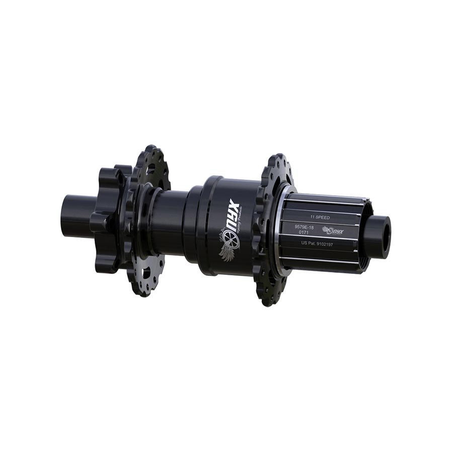 Onyx Racing Products Vesper MTB Boost, Disc Hub, Rear, 32H, 12mm TA, 148mm, Shimano HG 11, Black