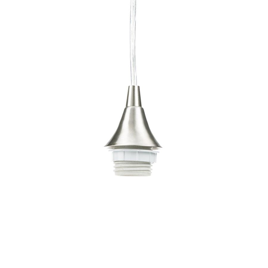 Portfolio Polished Nickel Transitional Linear Pendant Light
