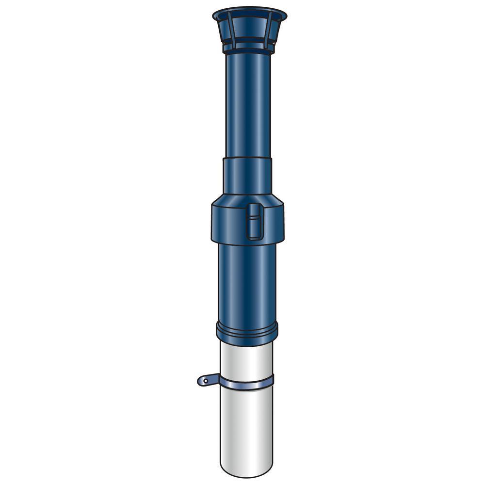 38 in. Plastic Roof Discharge Termination Vent Kit for Rinnai High Efficiency Tankless Water Heaters