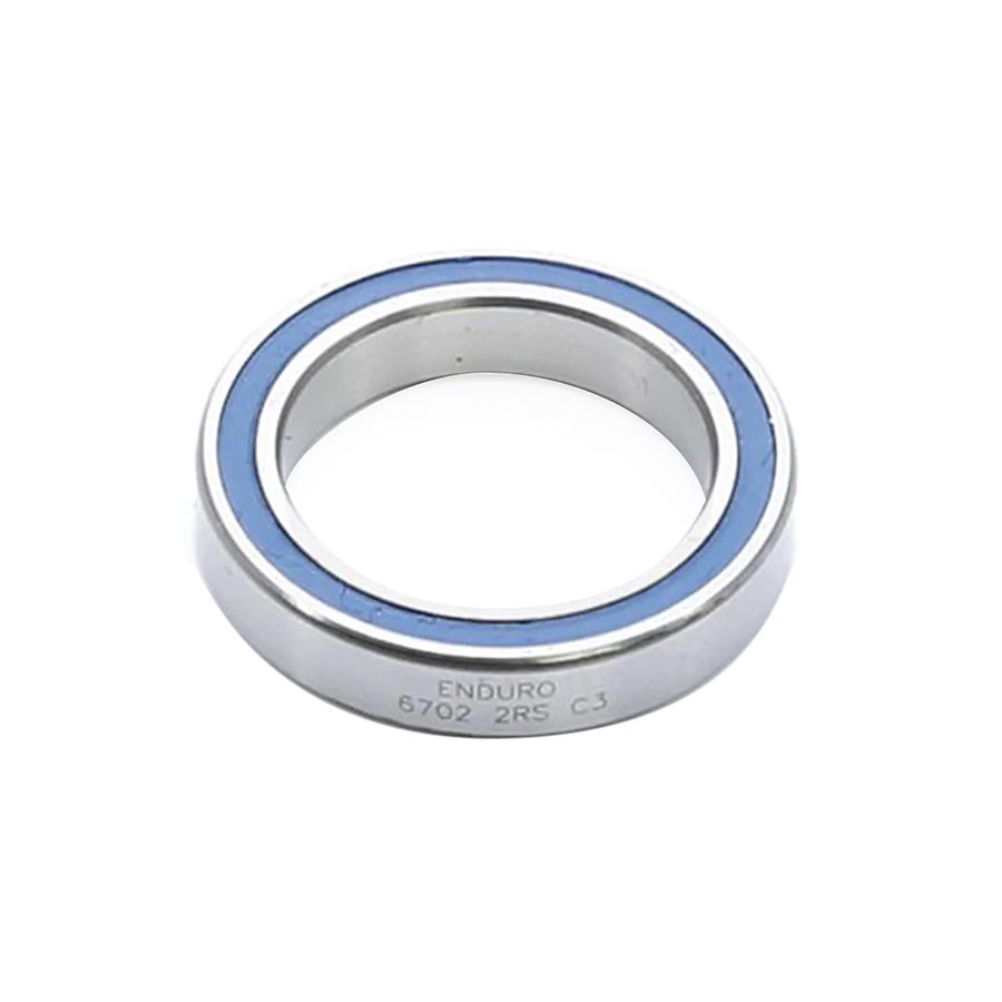 Enduro ABEC3 Sealed Cartridge Bearing, 6702, 15x21x4mm, Steel