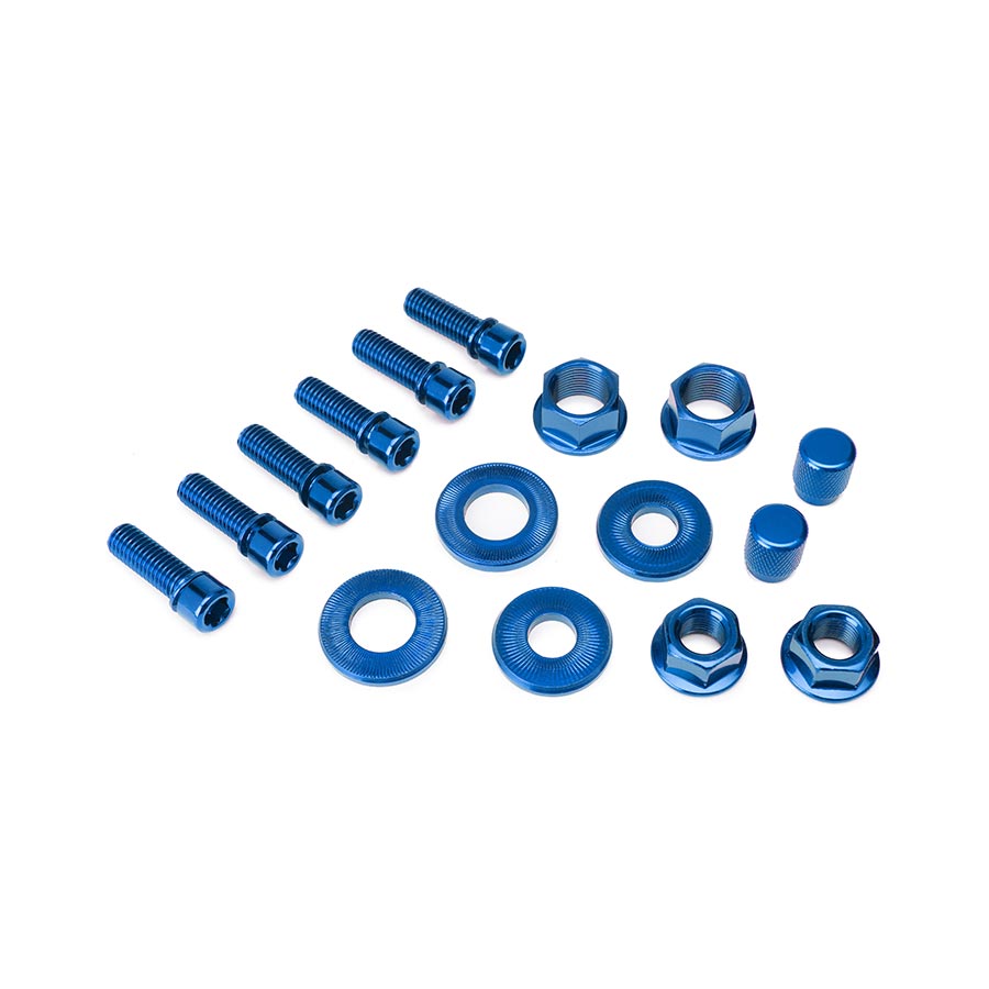 Salt Nut & Bolt Hardware Kit, Blue