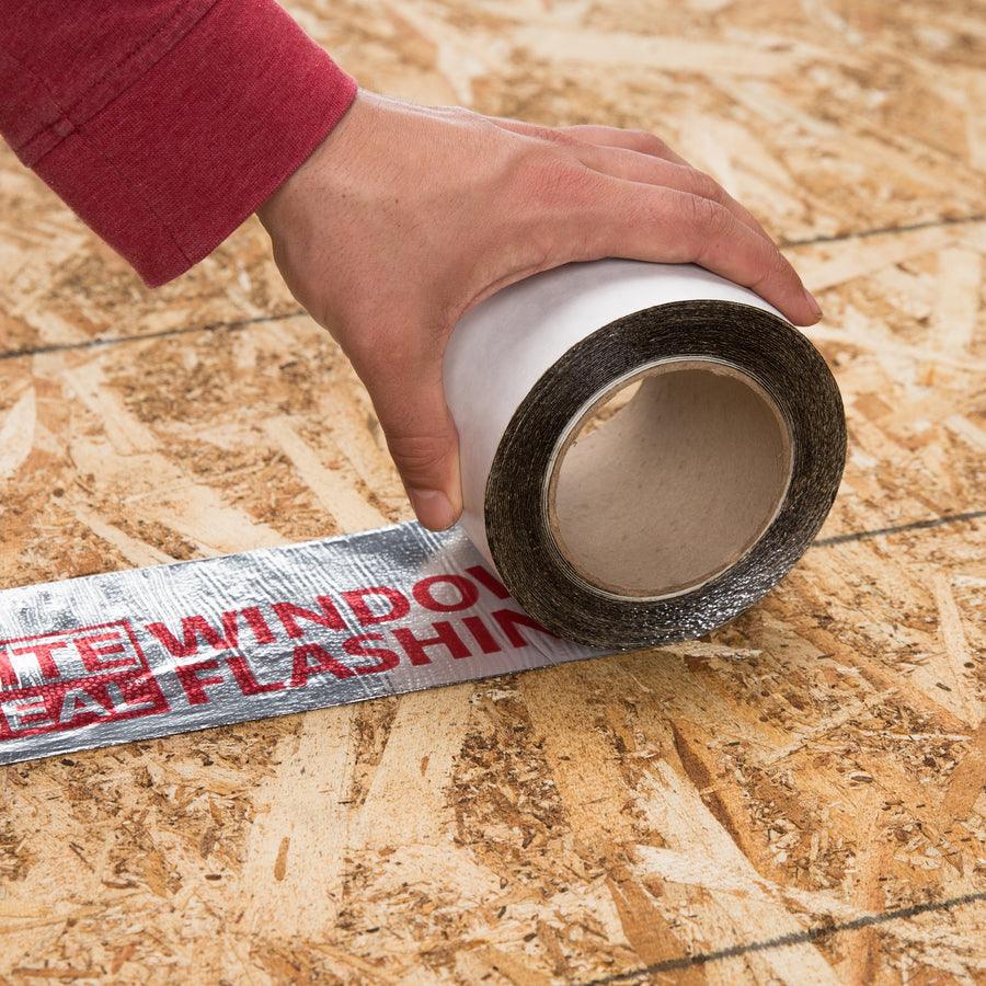 TITE-SEAL Self-Adhesive Waterproof 4-in x 33-ft Rubberized Asphalt Roll Flashing