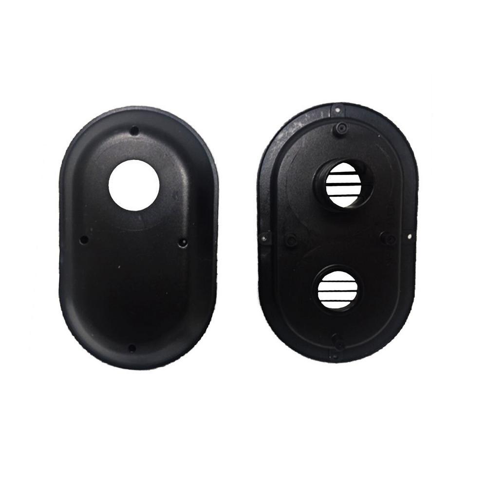 3 in. PVC Low Profile Horizontal Termination Direct Vent Kit for Tankless Water Heaters