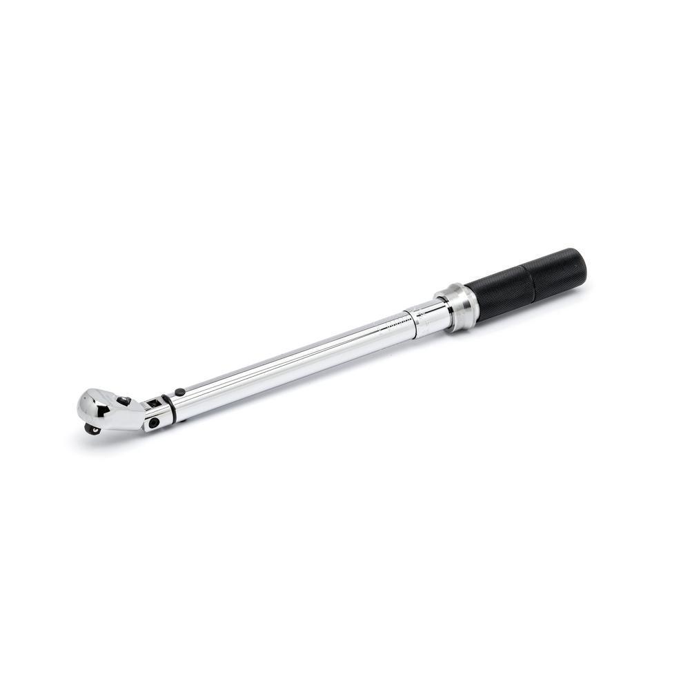 3/8 in. 5ft./lbs to75 ft./lbs. Drive Flex Head Micrometer Torque Wrench