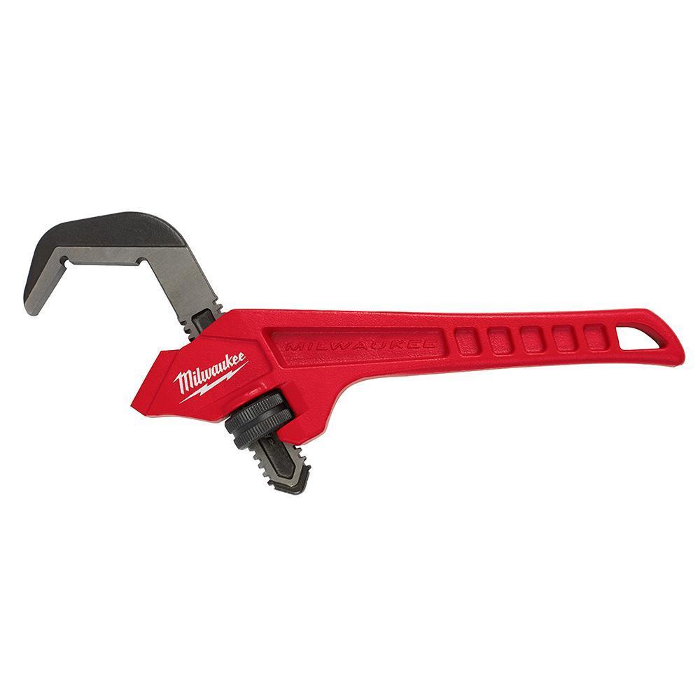 12 in. Steel Offset Hex Pipe Wrench