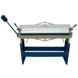 Baileigh BB-4816E; Manually Operated Box and Pan (Finger) Brake, 4' Length, 16 Gauge Mild Steel Capacity 1000475