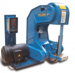 Baileigh BG-260-3-220; 2" x 60" Three Wheel Variable Speed Belt Grinder 1-1/2HP, 220V Single Phase 1000672