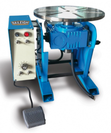 Baileigh WP-450; 110V 13" Welding Positioner, 450 lbs Capacity and 90 degrees 1008396