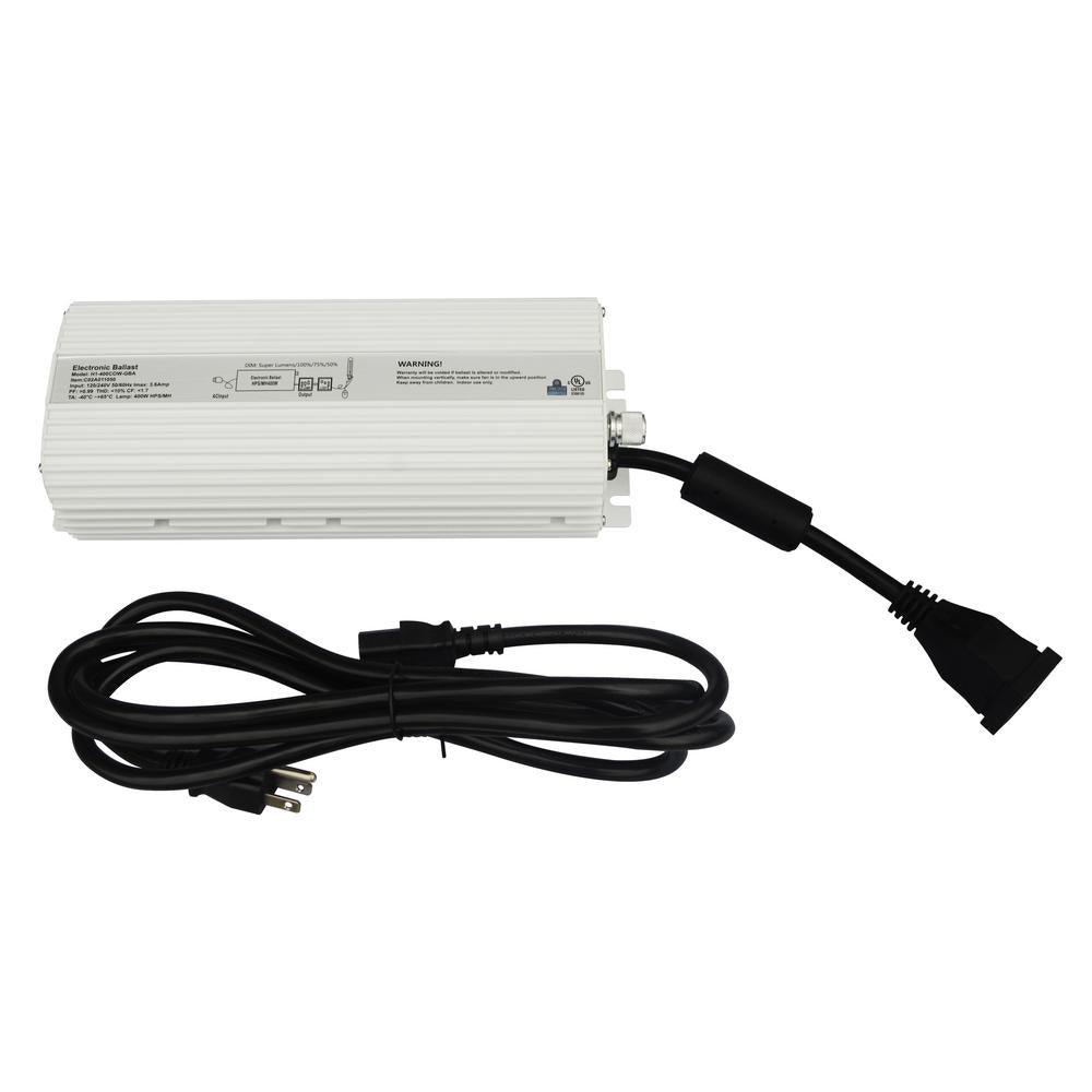 400-Watt Digital Dimmable Ballast 120/240-Volt for Grow Lights