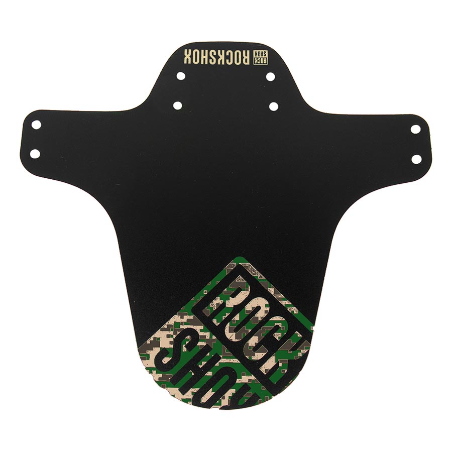 RockShox Fender Front Fender, 26''-29'', Digi Camo Green