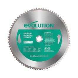 Evolution 14 in. Aluminum and Non-Ferrous Metal TCT Blade, 80T, 1 in. Arbor 14BLADEAL