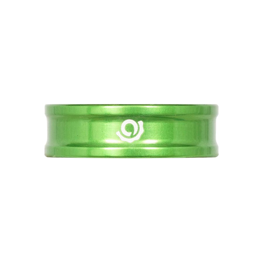 Industry Nine iRiX Headset Spacer, 1-1/8'', Height: 10mm, Aluminum, Lime