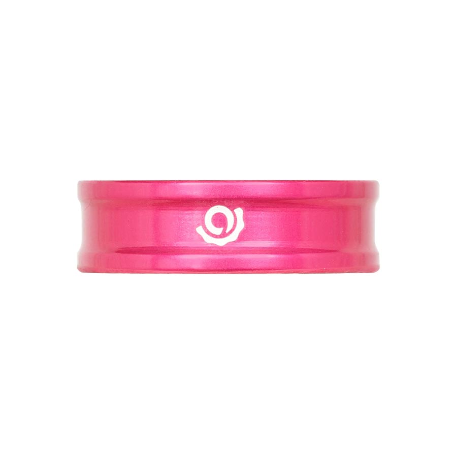 Industry Nine iRiX Headset Spacer, 1-1/8'', Height: 10mm, Aluminum, Pink