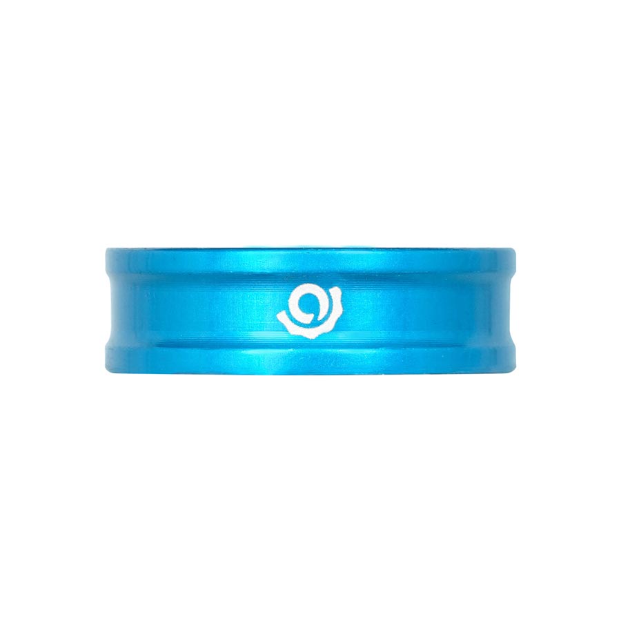 Industry Nine iRiX Headset Spacer, 1-1/8'', Height: 10mm, Aluminum, Turquoise