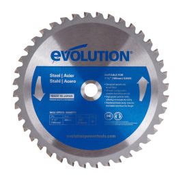 Evolution 7.25" Mild Steel and Ferrous Metal TCT Blade 185BLADEST