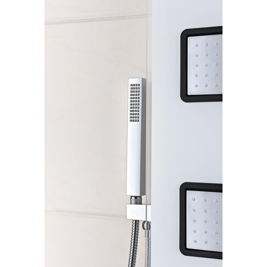ANZZI Leopard White 3-Spray Shower Panel System (Valve Included)