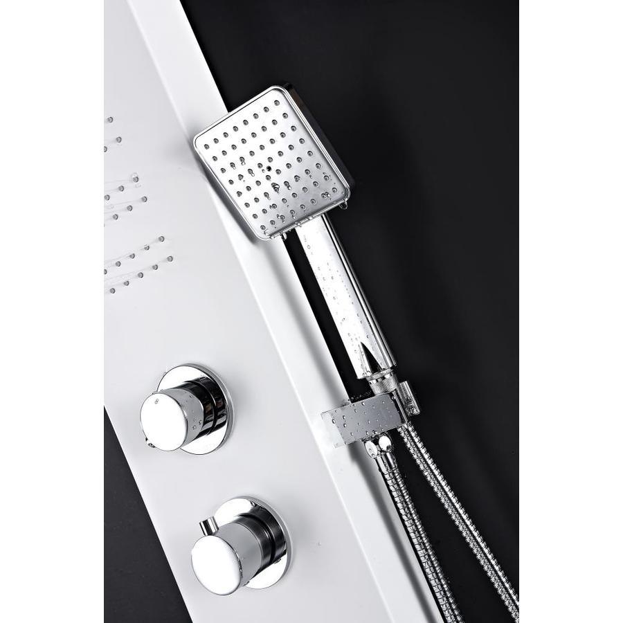 ANZZI Arena White 2-Spray Shower Panel System (Valve Included)