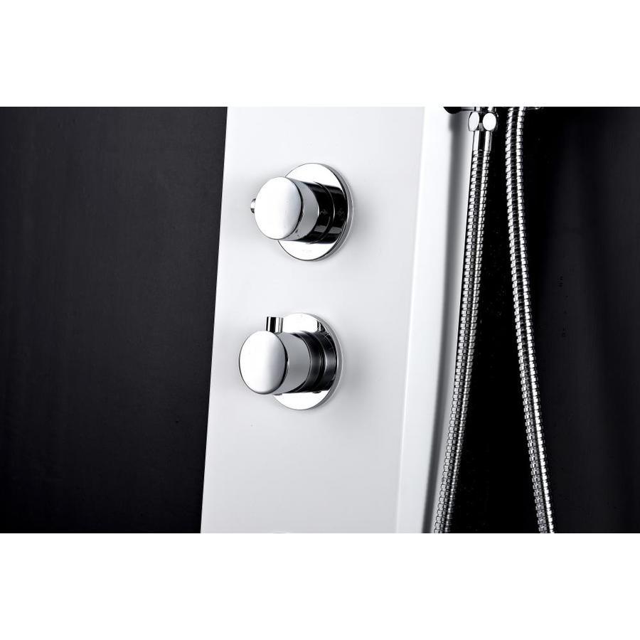 ANZZI Aquifer White 2-Spray Shower Panel System (Valve Included)