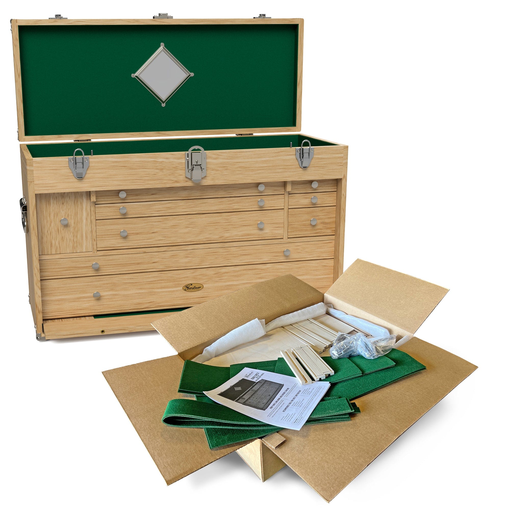 2609 MasterCraftsman Chest - DIY Kit in White Oak