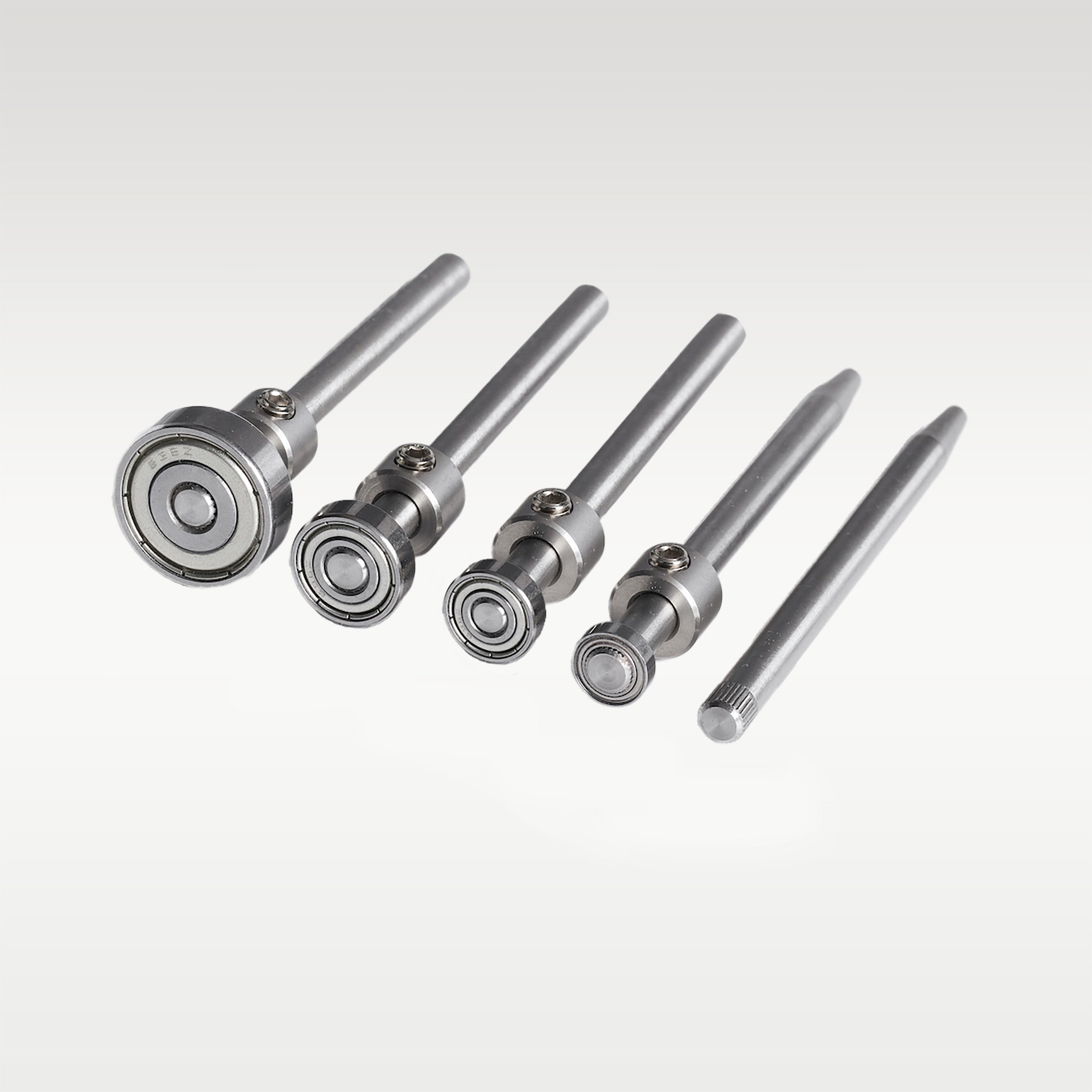 Guide Bearing Set with Stop Collars for PantoRouter - 5 Piece