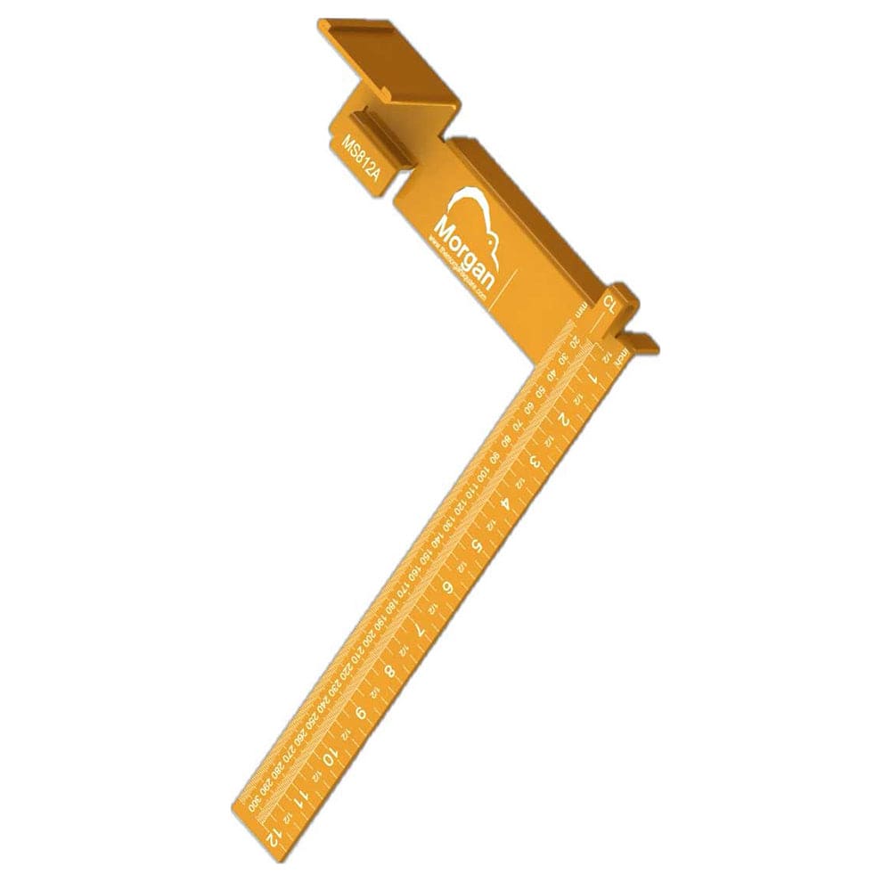 Morgan Square - 8" x 12" - Aluminum - Orange