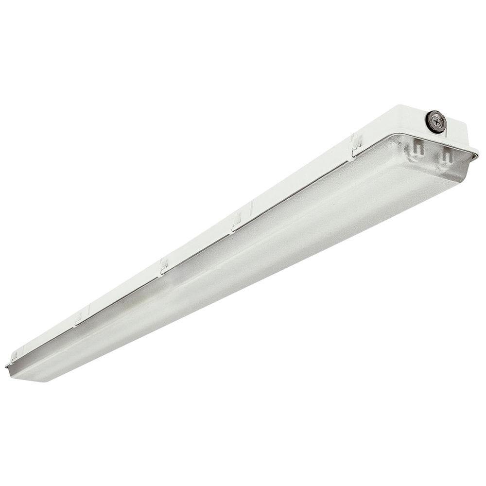 Tandem 4 ft. 2-Light Fiberglass Housing Non-Hooded Strip Light
