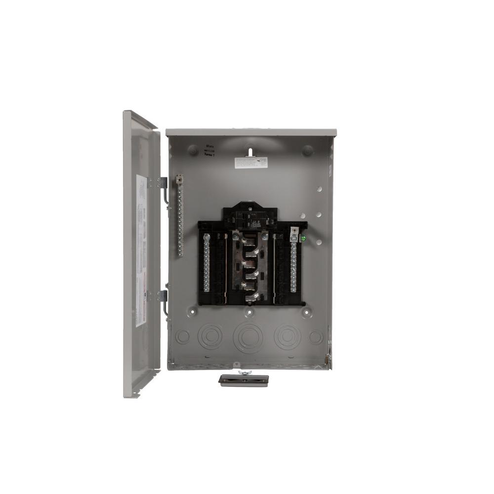 SN Series 100 Amp 12-Space 24-Circuit Main Breaker Plug-On Neutral Load Center Outdoor