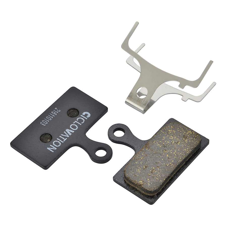 Ciclovation Advanced Disc Disc brake pad, Organic, Steel backplate, Shimano G-Type (ex: XTR M985 XT M785)