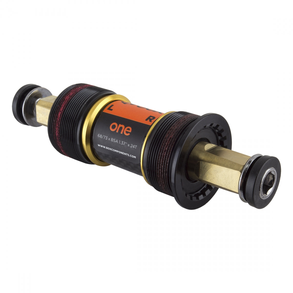 Box Components Box One TI Square-Taper JIS 68x113mm Spindle BSA Bottom Bracket