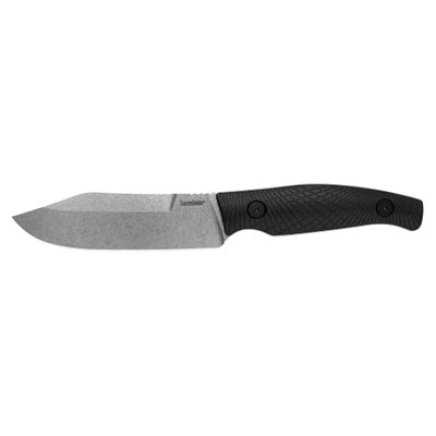 Kershaw 1083 Camp 5 Fixed Blade Knife, 4.75 Inch Blade, Full Tang, Black