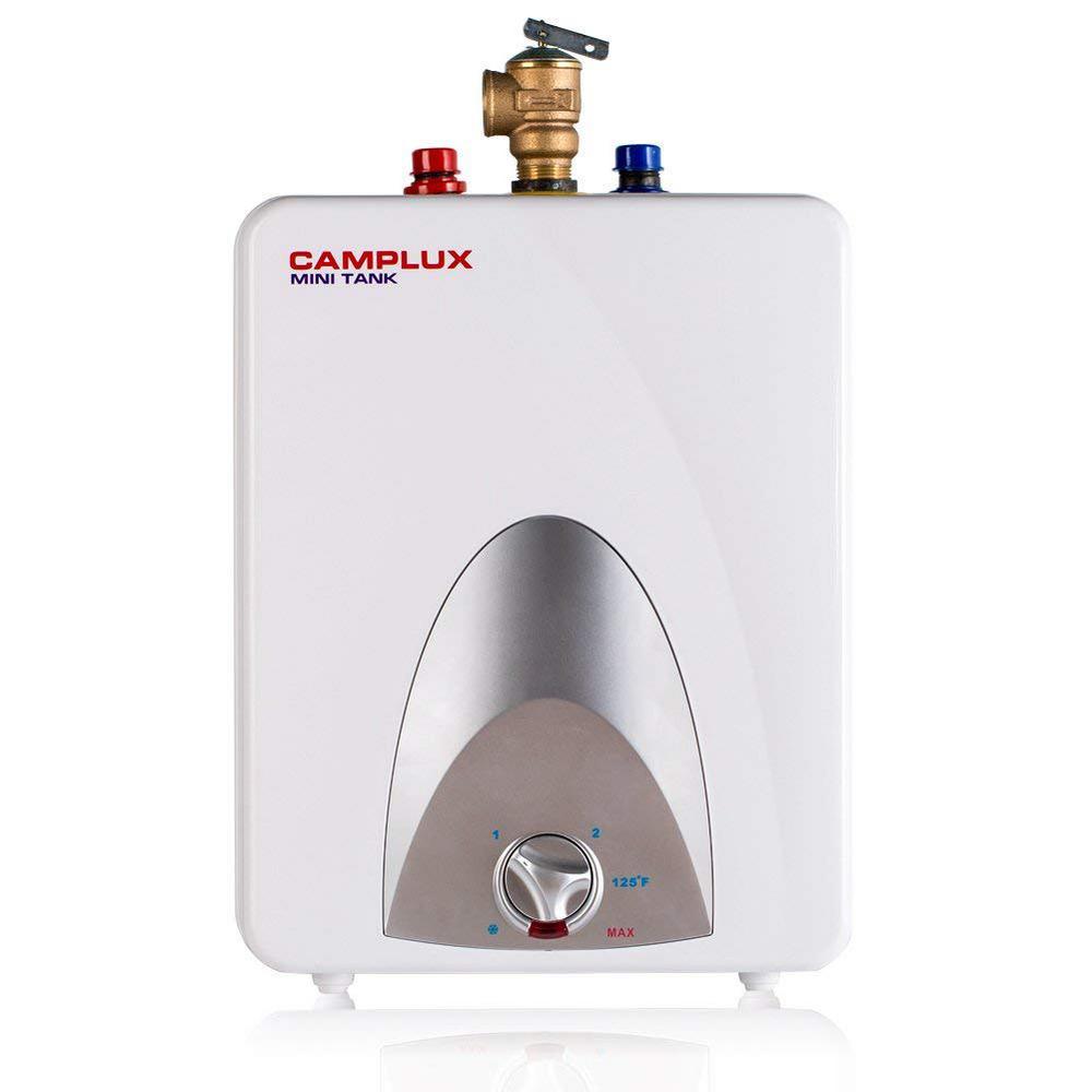 Camplux 2.5 Gal. Residential Point of Use Mini Tank Electric Water Heater