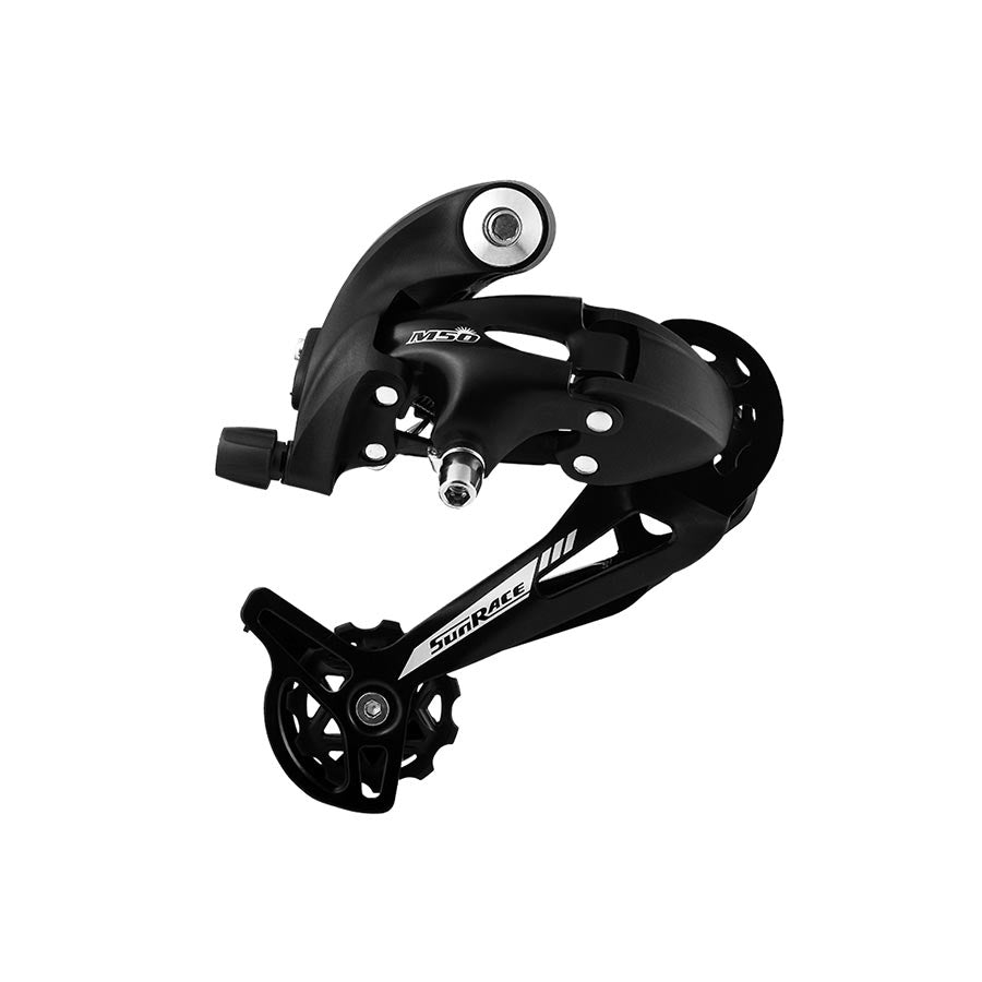 Sunrace RDM57 Rear Derailleur, Speed: 7/8, Cage: Long, Black