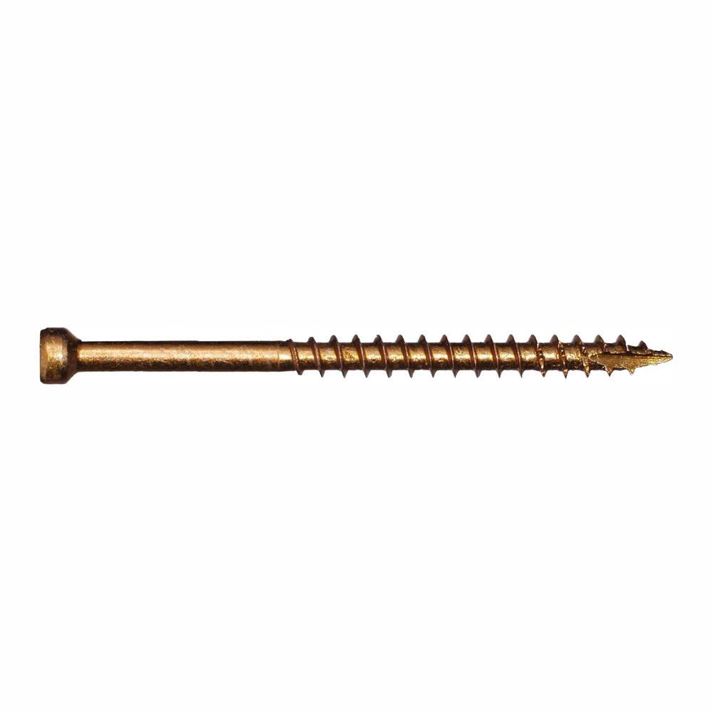 #8 x 2 in. Star Drive Trim-Head Finish Screw (100-per Pack)