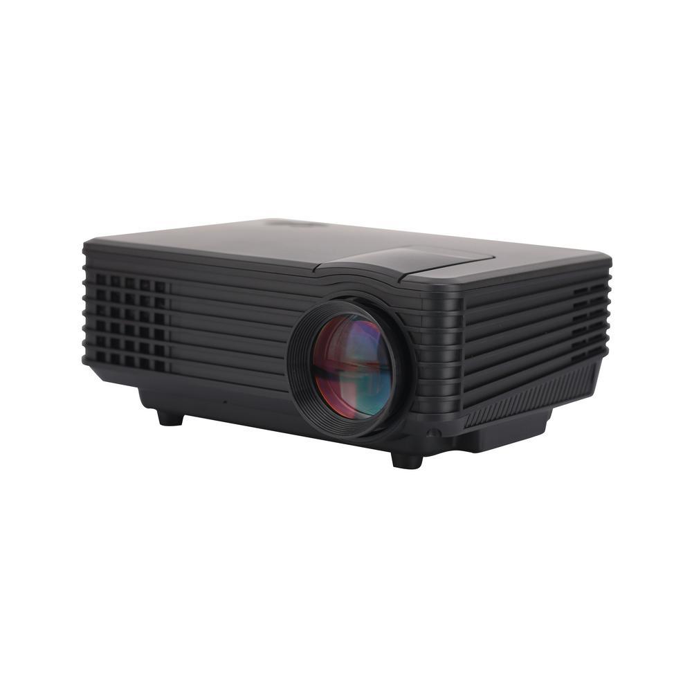 800 x 480 LCD Mini Projector with 800-Lumens