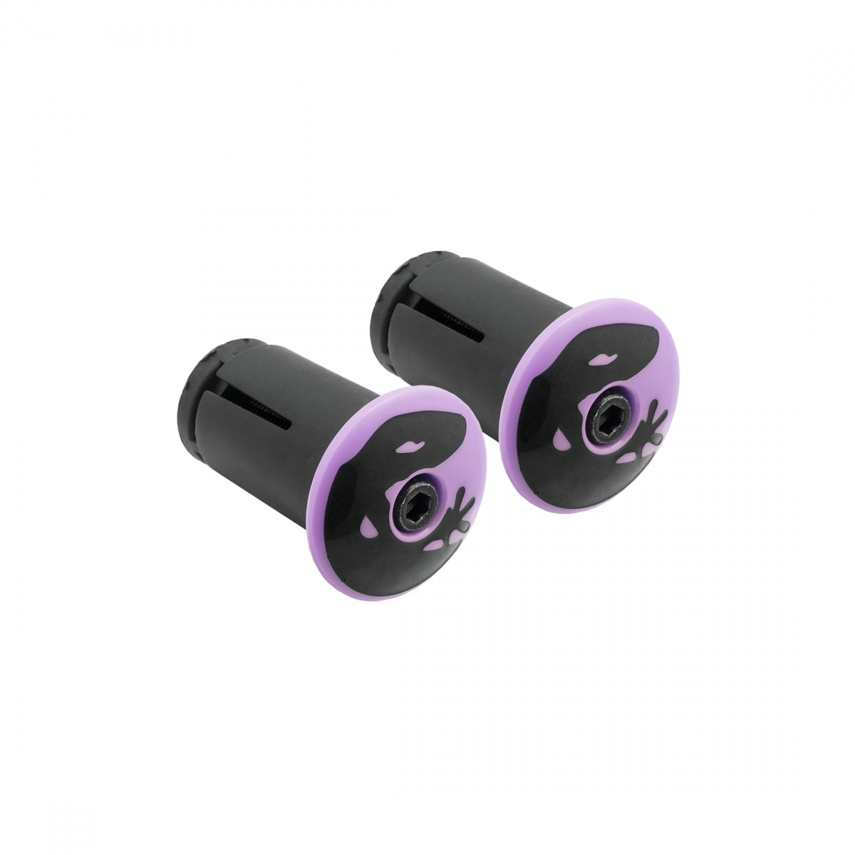 Lizard Skins DSP Bar Tape Plugs Purple