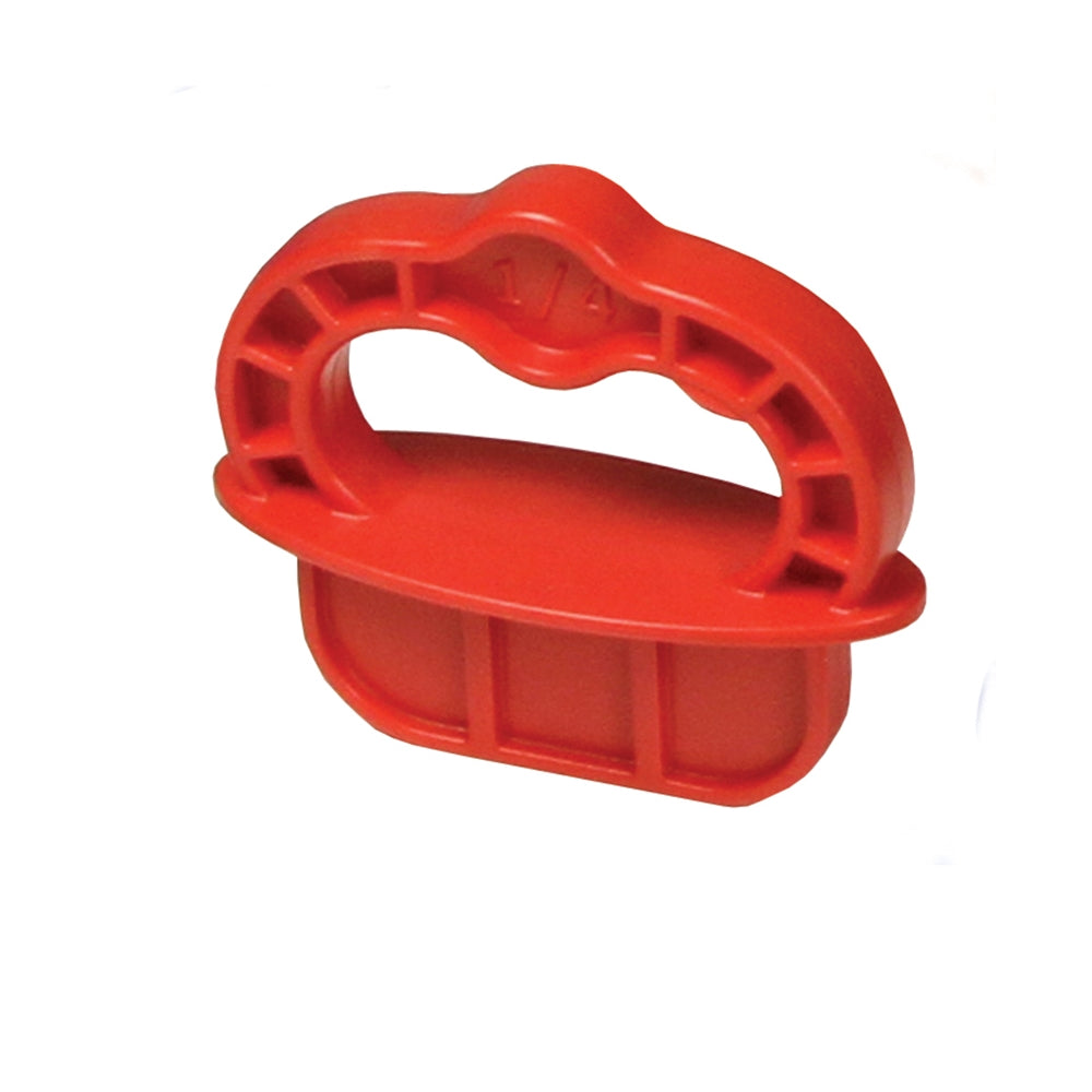 Kreg Deck Jig Spacer Rings - Red - 1/4" - 12 Pk